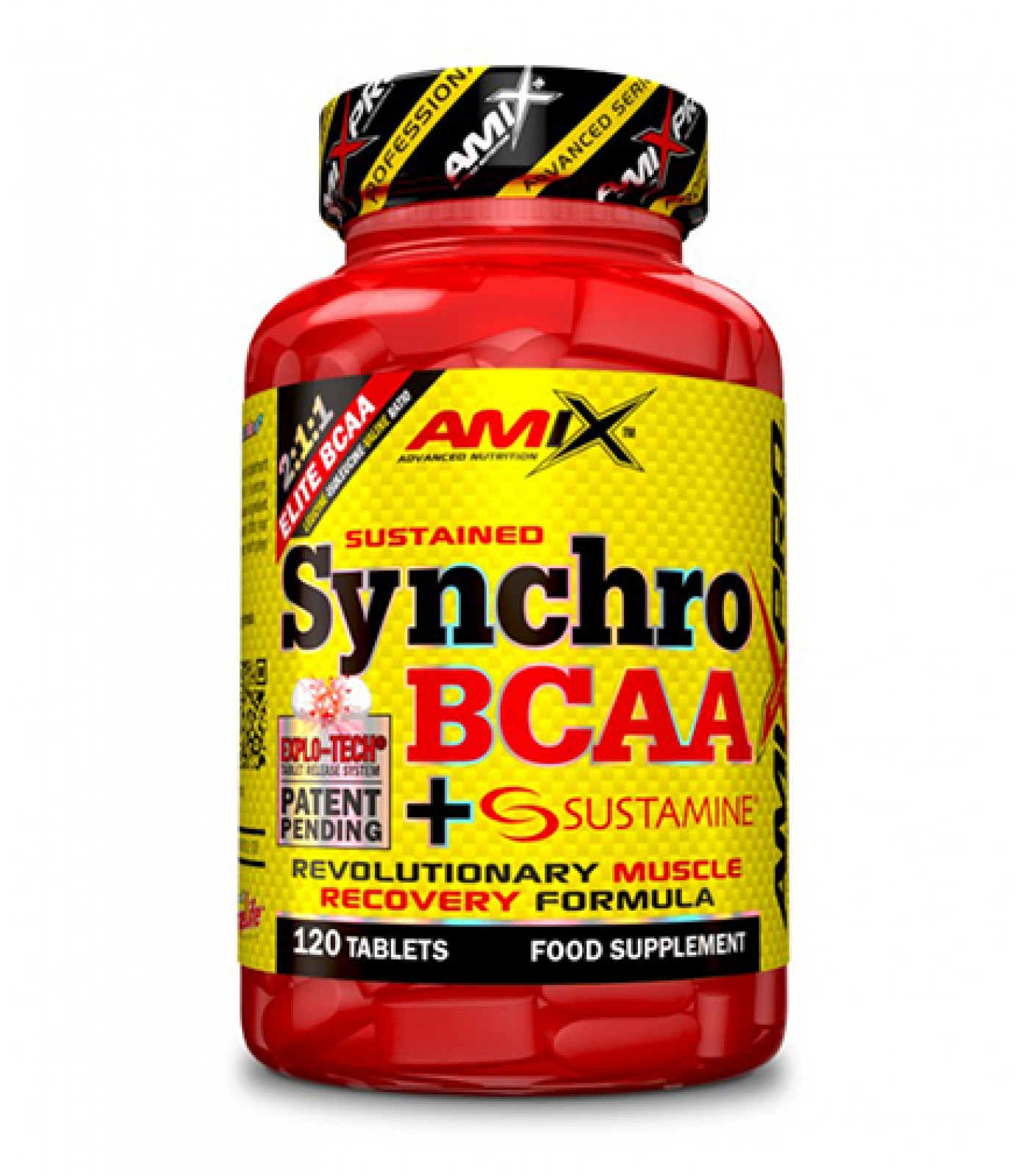 AMIX Synchro BCAA / 120 Tabs.